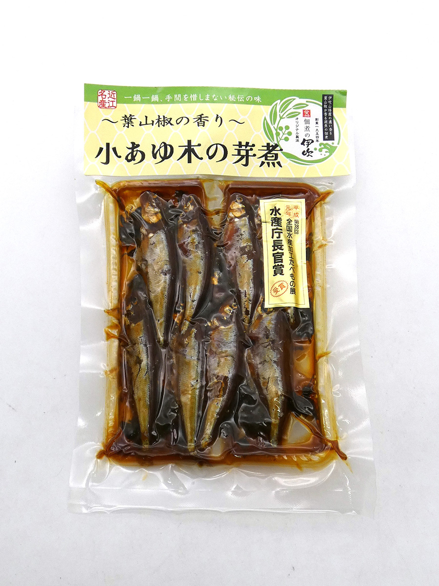 小あゆ木の芽煮