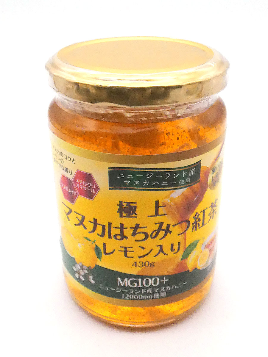 極上マヌカはちみつ紅茶レモン入り（ＭＧ１００＋）