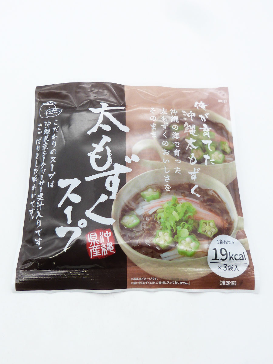 太もずくスープ（３個入） (ﾀﾞｲﾁ通商)