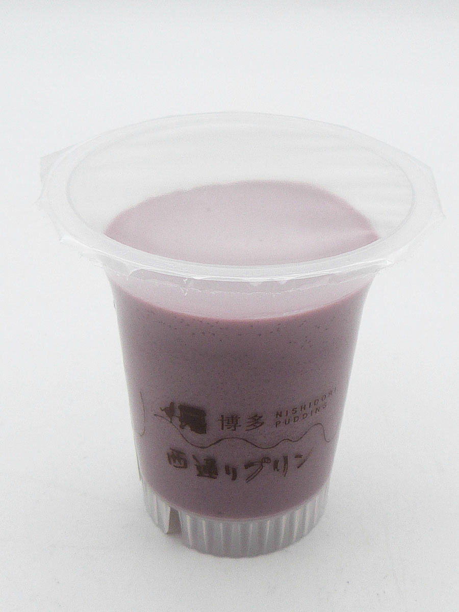 西通りプリン・紫芋